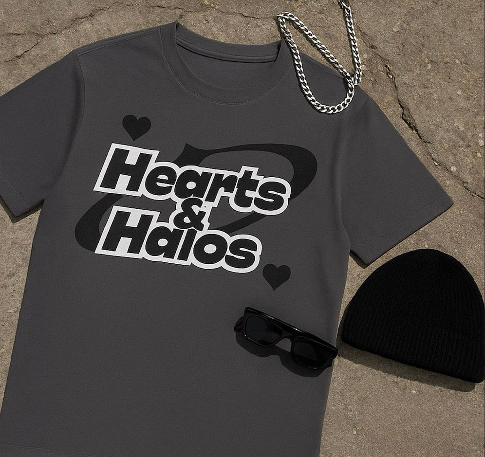 Classic charcoal tee